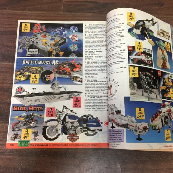 2002 Sears Christmas Wishbook Catalog Canada - Picture 11 of 12